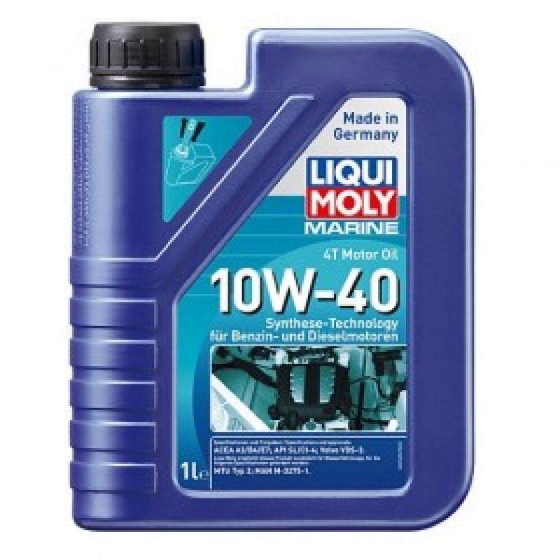 Купить Масло для лодочных двигателей 4Т LIQUI MOLI  MARINE MOTOR OIL 10W-40 1 л.
